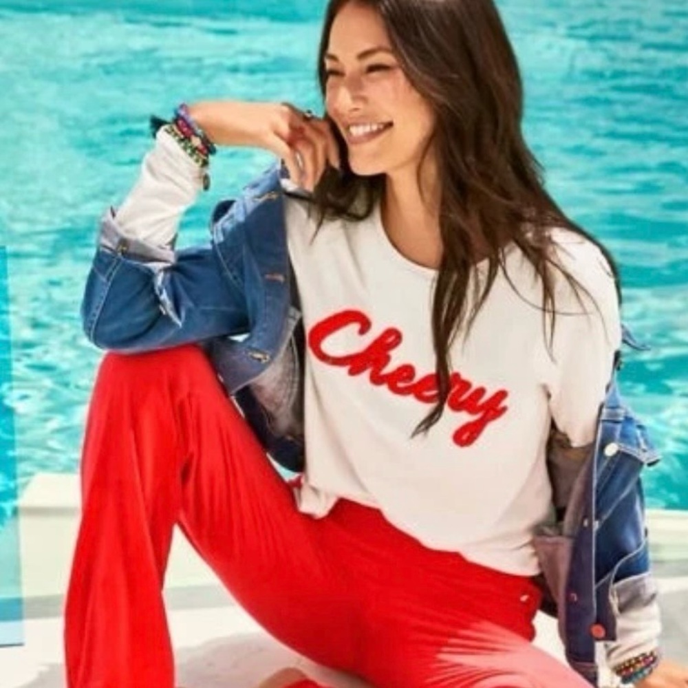 Lilly Pulitzer Rami Cheery Sweatshirt- NWOT